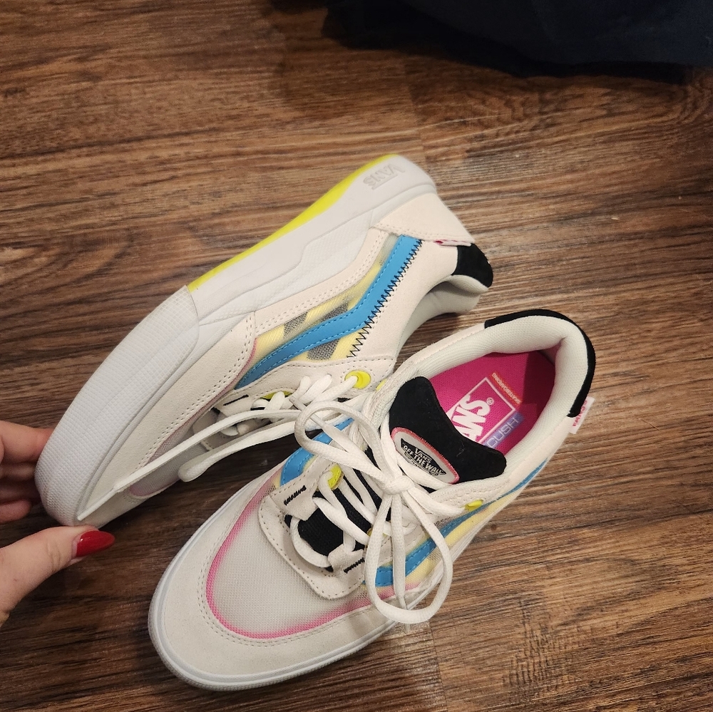 Vans Wavee Neon Sneakers - Picture 3 of 5